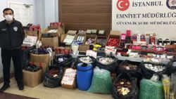 İstanbul'da 10 milyon lira değerinde sahte cinsel içerikli hap ele geçirildi