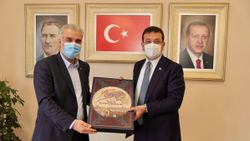 Ekrem İmamoğlu'ndan Osman Nuri Kabaktepe'ye ziyaret
