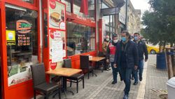 Kadıköy'de iş yerlerinde korona denetimi