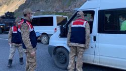 Hakkari'de 27 noktada, 286 personelle denetim