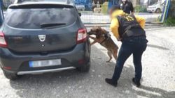 Mersin'de aracın hava yastığından kokain çıktı
