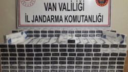 Van'da 2 bin 815 paket kaçak sigaraya el konuldu