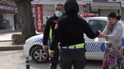 Çorum'da şiddet gören kadın sokağa çıkıp polise sığındı