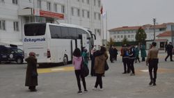 Karaman'da koronalı yolcunun bulunduğu otobüstekiler yurda götürüldü