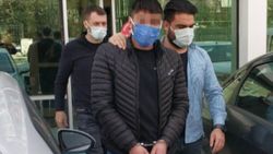 Samsun'da polise kendini yakalattı