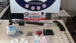 Tekirdağ'da 16 uyuşturucu şüphelisi, gözaltına alındı