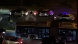 Mersin'de trafikte yumruk yumruğa kavga