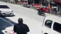Balıkesir'de kontrolden çıkan araç su kanalına düştü