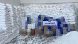 Konya polisi 34 bin 185 kilogram sahte toz deterjan ele geçirdi
