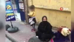 Beyoğlu'nda dilencinin üzerinden çıkan para şoke etti
