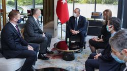 Mevlüt Çavuşoğlu, Slovenya'da