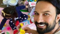 Tarkan, kızının davetine gitti