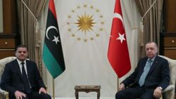 Cumhurbaşkanı Erdoğan, Libya Başbakanı Dibeybe ile görüştü