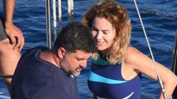 Ece Erken ile Şafak Mahmutyazıcıoğlu Bodrum’da