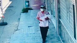 Adana’da 1 aylık bebeğin kaldırıma bırakılma anları kamerada
