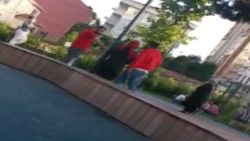 Ümraniye'de çocuk parkında silahlı bıçaklı kavga