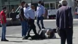 Taksim'de kavga