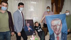 Cumhurbaşkanı Erdoğan'dan serebral palsi hastası Merve'ye video mesaj