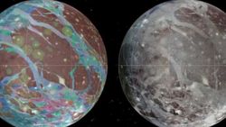 Jüpiter'in uydusu Ganymede, 21 yıl sonra görüntülendi
