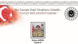 Bakan Akar’dan şehidin yakınlarına baş sağlığı mesajı