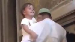 Ayasofya Camii'nde iç ısıtan görüntüler