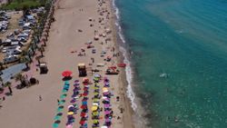 Kuşadası ve Didim sahillerinde yoğunluk