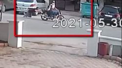 Gaziantep'te seri kapkaççı kamerada