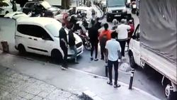 Şişli'de pizzacılarla Afrikalılar arasında kavga çıktı: 1 yaralı