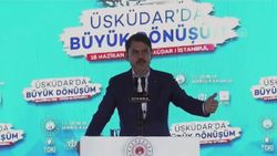 Murat Kurum, Üsküdar'da 5 bin Yeni Konut Projesi'nin törenine katıldı