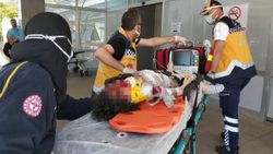 Samsun’da 3 yaşındaki çocuk, pencereden düştü