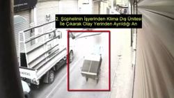 Gaziantep’te beyaz eşya hırsızlığı kamerada
