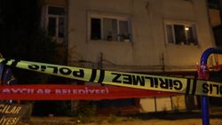Avcılar'da kolonları çatlayan 5 katlı bina boşaltıldı