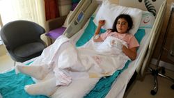 Ağrı'da 9 yaşındaki Ayşegül'ün üzerine kaynar su döküldü