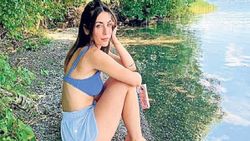 Fulya Zenginer tatilde