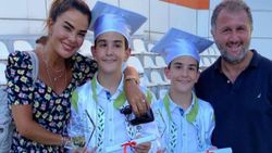 Özlem Yıldız'ın oğlu Demir mezun oldu