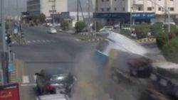 Suudi Arabistan’da tır araçları biçti