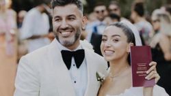 Zeynep Bastık ile Tolga Akış evlendi