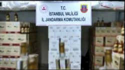 İstanbul’da 10 bin litre sahte içki ele geçirildi