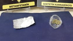 Adıyaman’da otomobilde metamfetamin ele geçirildi