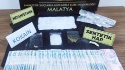 Malatya'da 12 kişi, uyuşturucu operasyonunda yakalandı