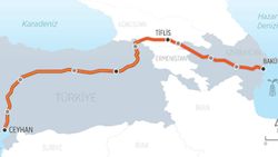 Bakü-Tiflis-Ceyhan boru hattından ilk 6 ayda akan petrol miktarı