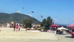Balıkesir’de hortum sahili birbirine kattı
