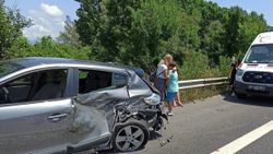 Düzce'de ihtiyaç molası kaza getirdi: 6 yaralı