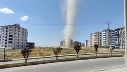 Elazığ’da hortum paniği