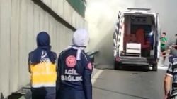 Bursa’da ambulansın yanışını gözyaşlarıyla izlediler