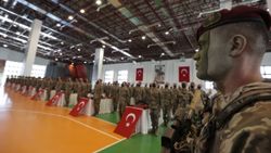 İhtisas kursunu tamamlayan bordo bereliler yemin etti