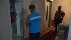 Kırıkkale'de otele ve koronalı müşteriye ceza