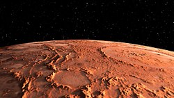 Life below the surface of Mars thanks to radiation