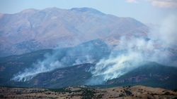 Tunceli'de ormanı ateşe veren PKK'lılara operasyon
