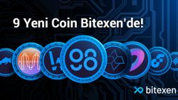 Bitexen Platformuna 9 Yeni Coin Daha Ekledi